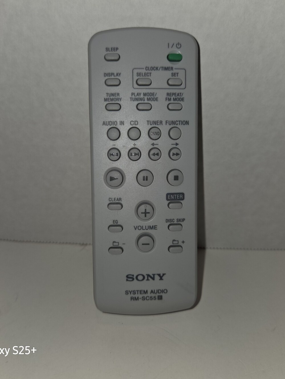 SONY RM-SC55 CD Mini Stereo Remote  Control MHC-EC55 MHC-EC77 MHC-CX99 HCD-EC55